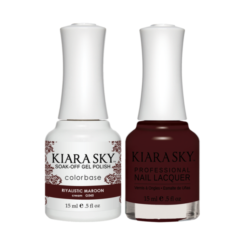 KIARA SKY Matchmaker 15ml - Riyalistic Maroon 545